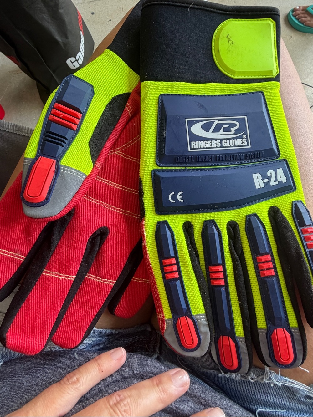R-24 High-Visibility Multi-Color Work Gloves
